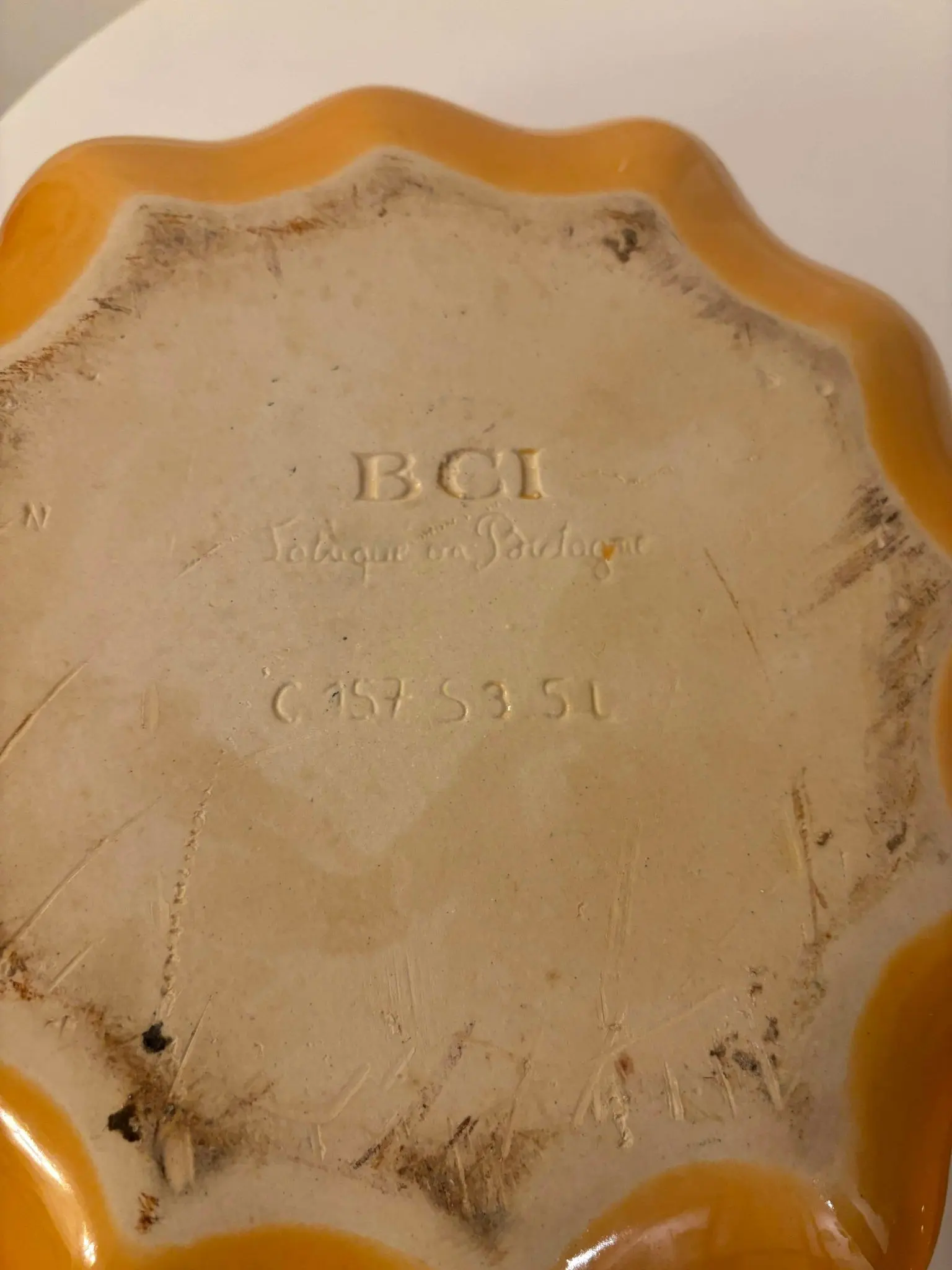 Græskar terrine vintage GR1 - Billede 2