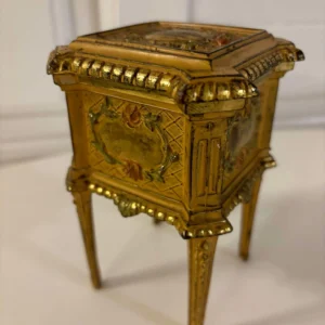 Højt antik fransk skrin - 13.5 cm - Vintage de limage