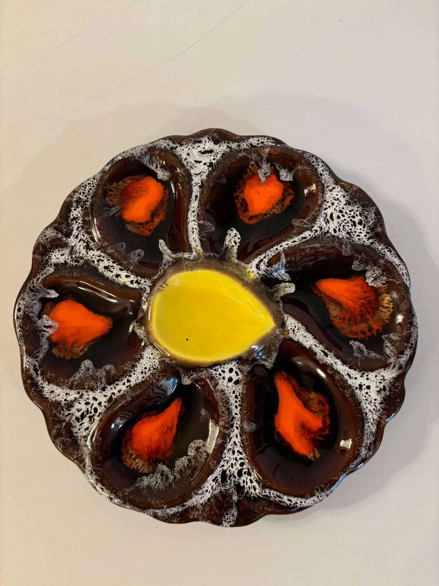 Østers tallerkner fra Vallauris France  ØT2