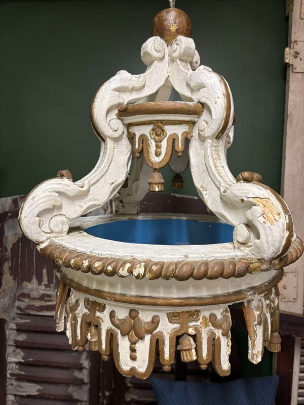 French antique bedcrown