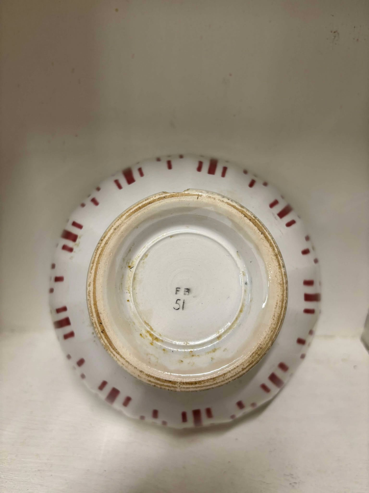 Cafe au lait skål CAL4 - Billede 2