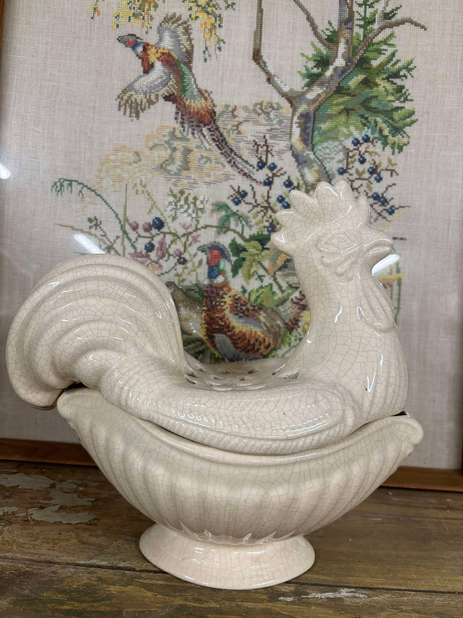 Fransk blomster opsats