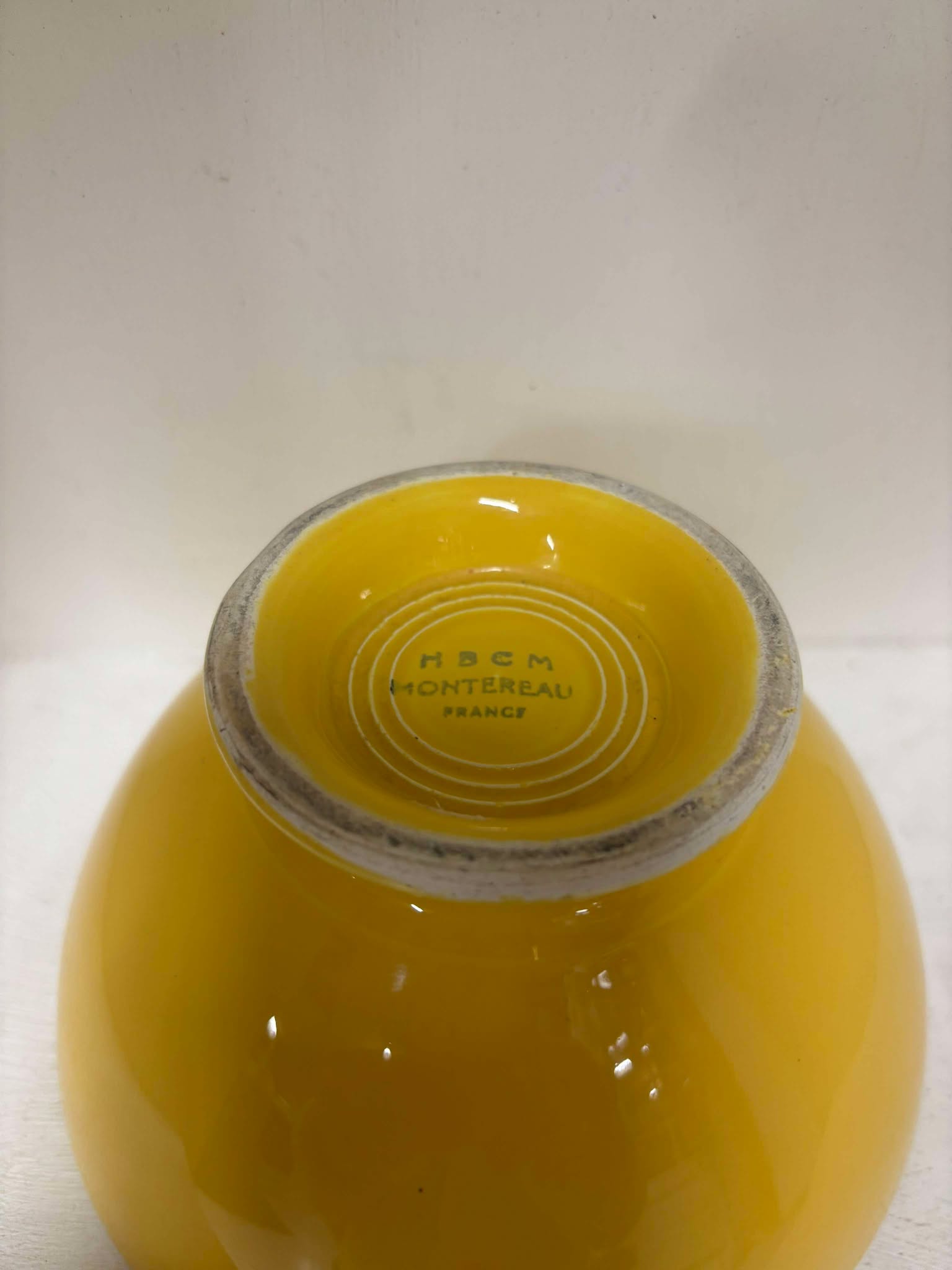 Cafe au alit skål CAL GUL13 - Billede 3