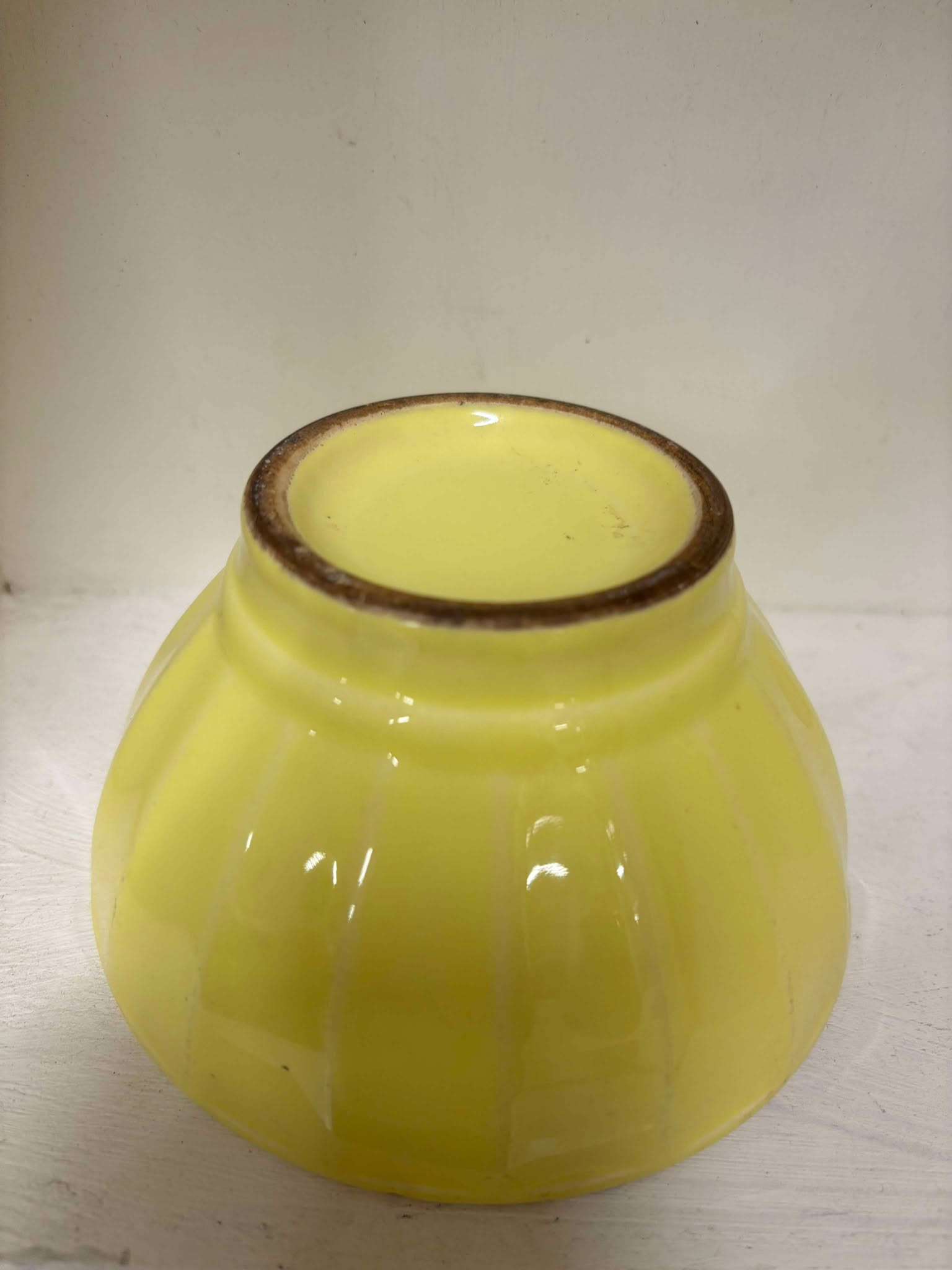 Cafe au lait skål CAL GUL12 - Billede 3