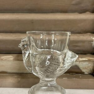 Franske æggebæger glas høns
