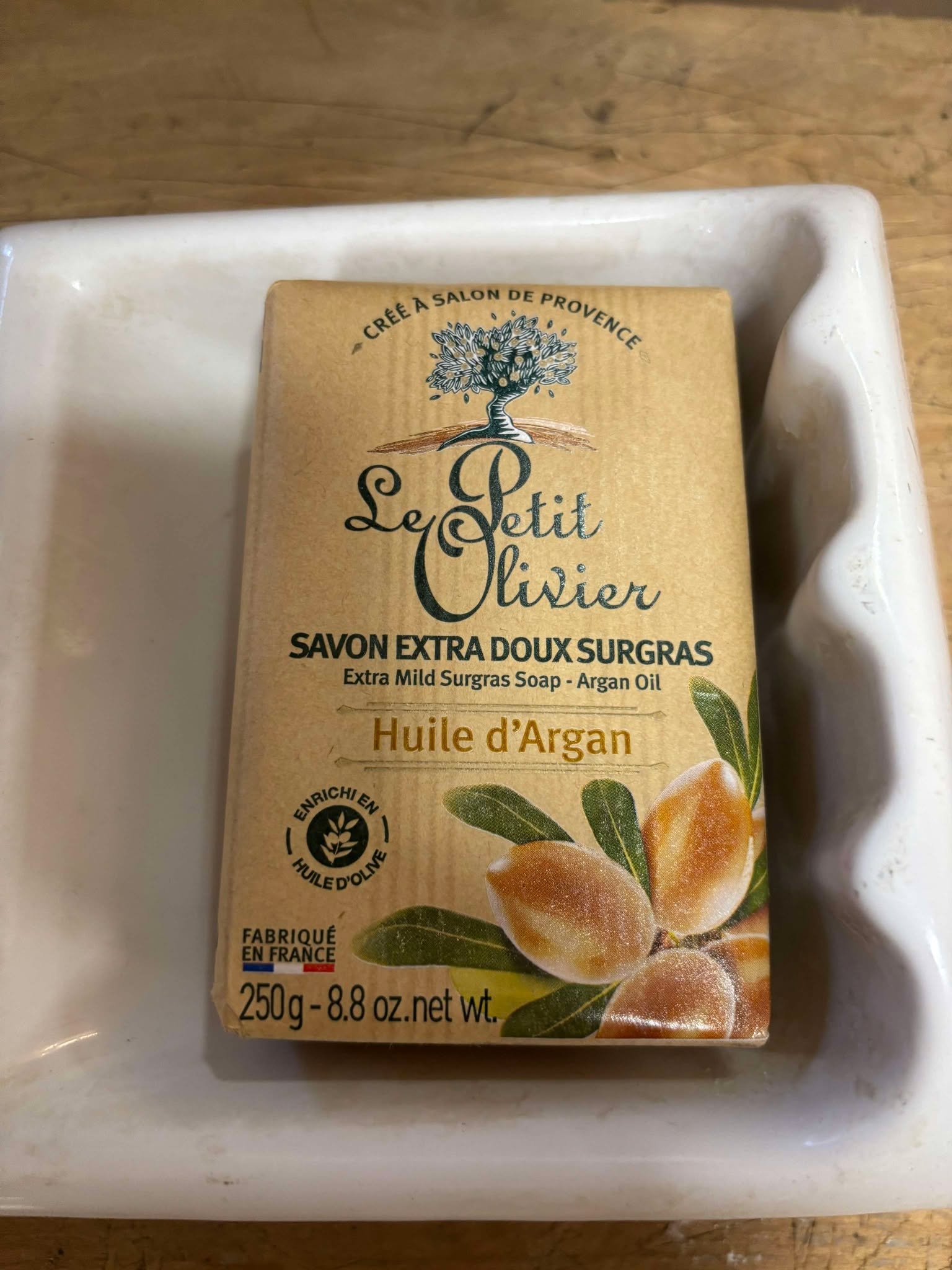 Le petie Olivier sæbe Argan nød