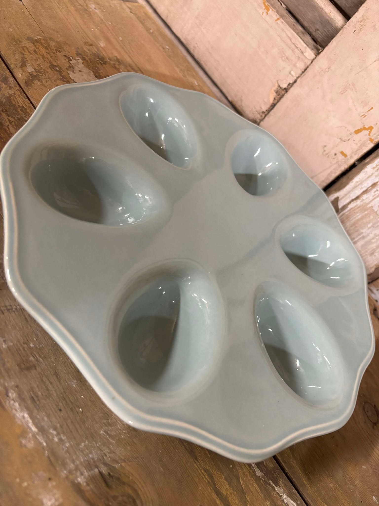 Ægge fad/tallerken - Billede 2