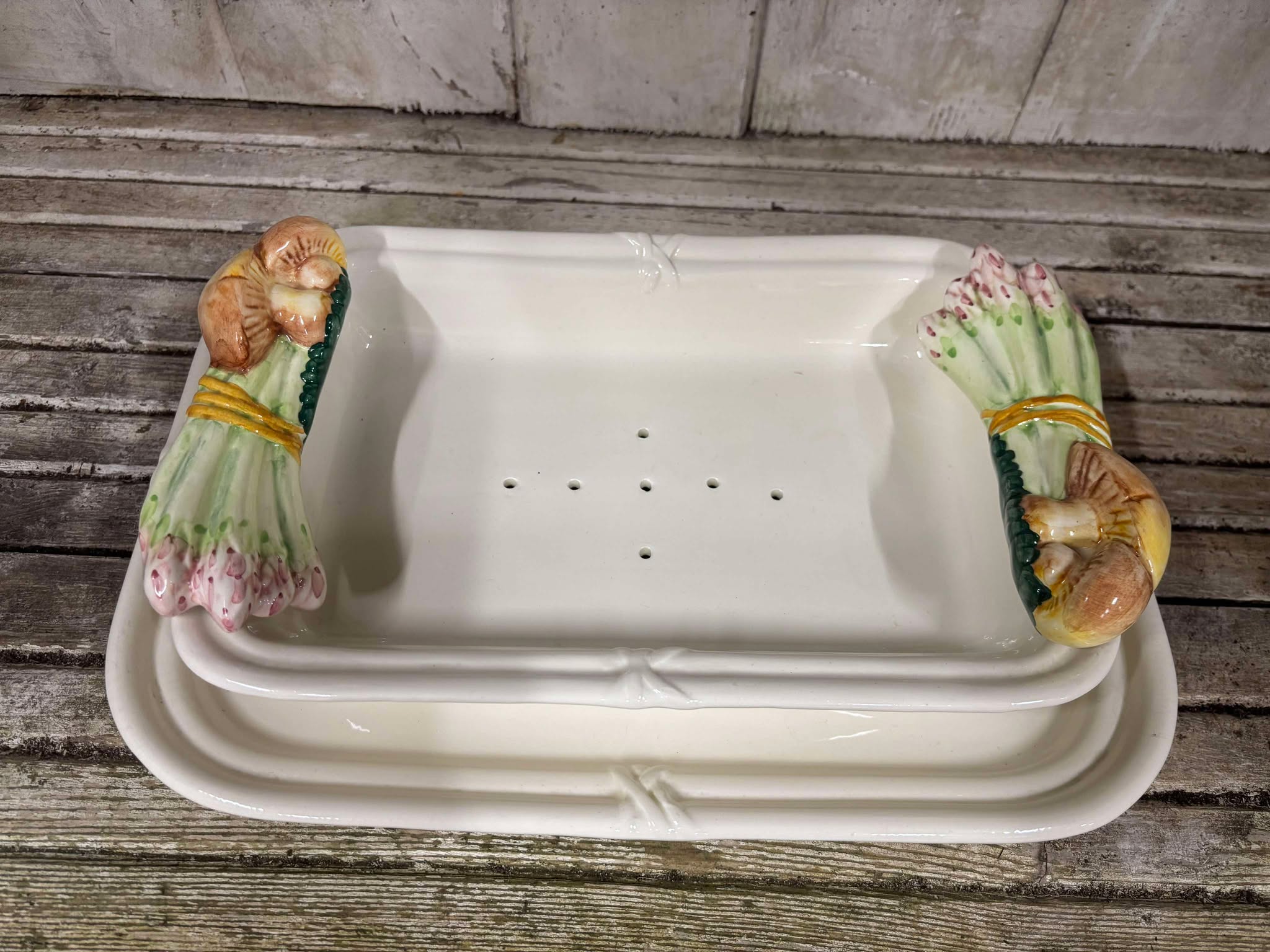 Asparges/grøntsagsfad med skål ASP1