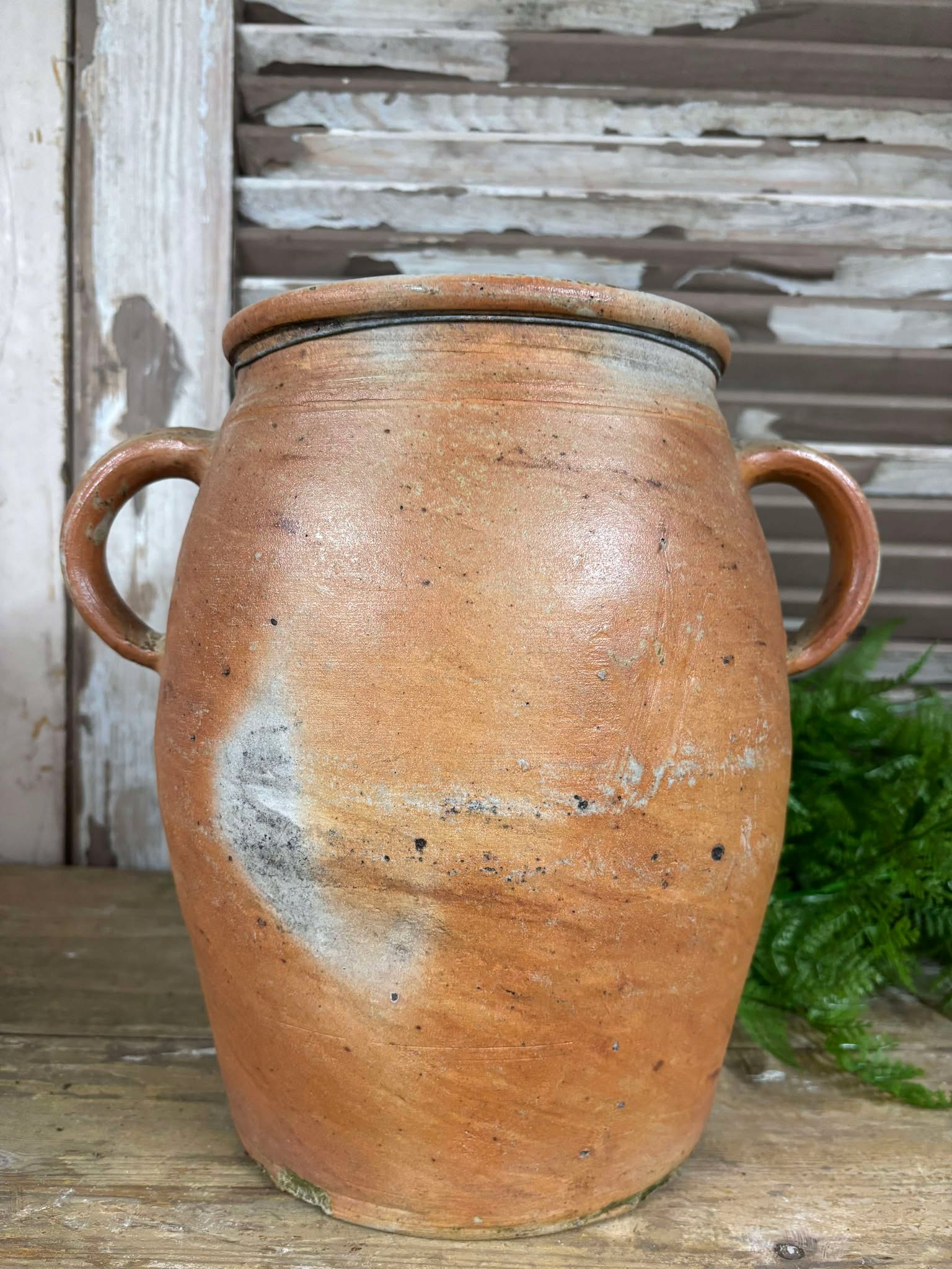 Fransk keramik krukke 014