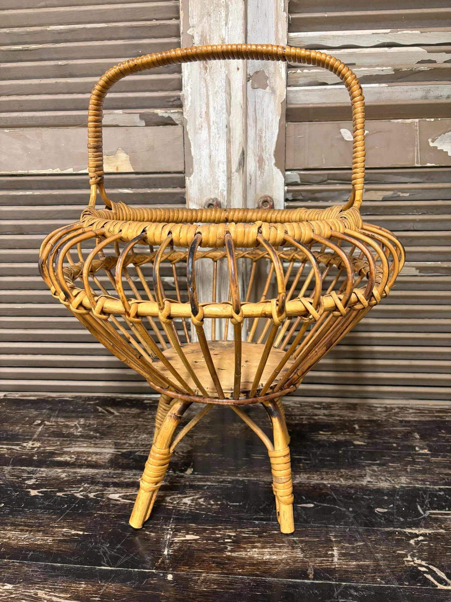 Italiensk bambus kurv IBK1