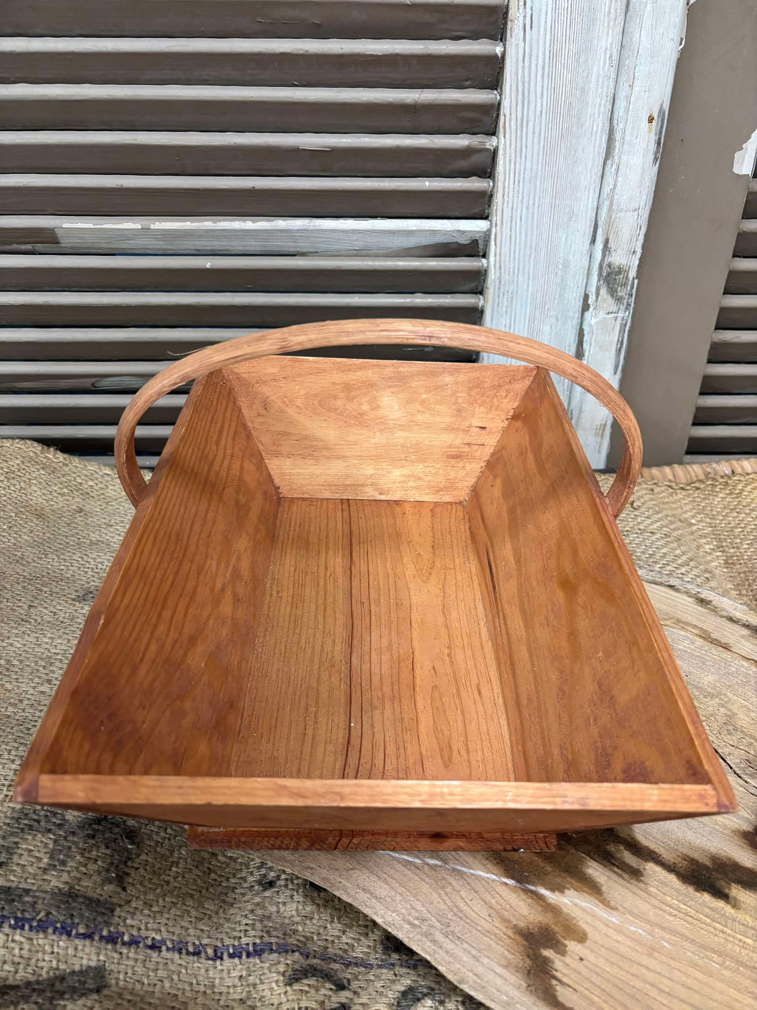 Fransk trækurv med håndtag TRÆK4 - Billede 2