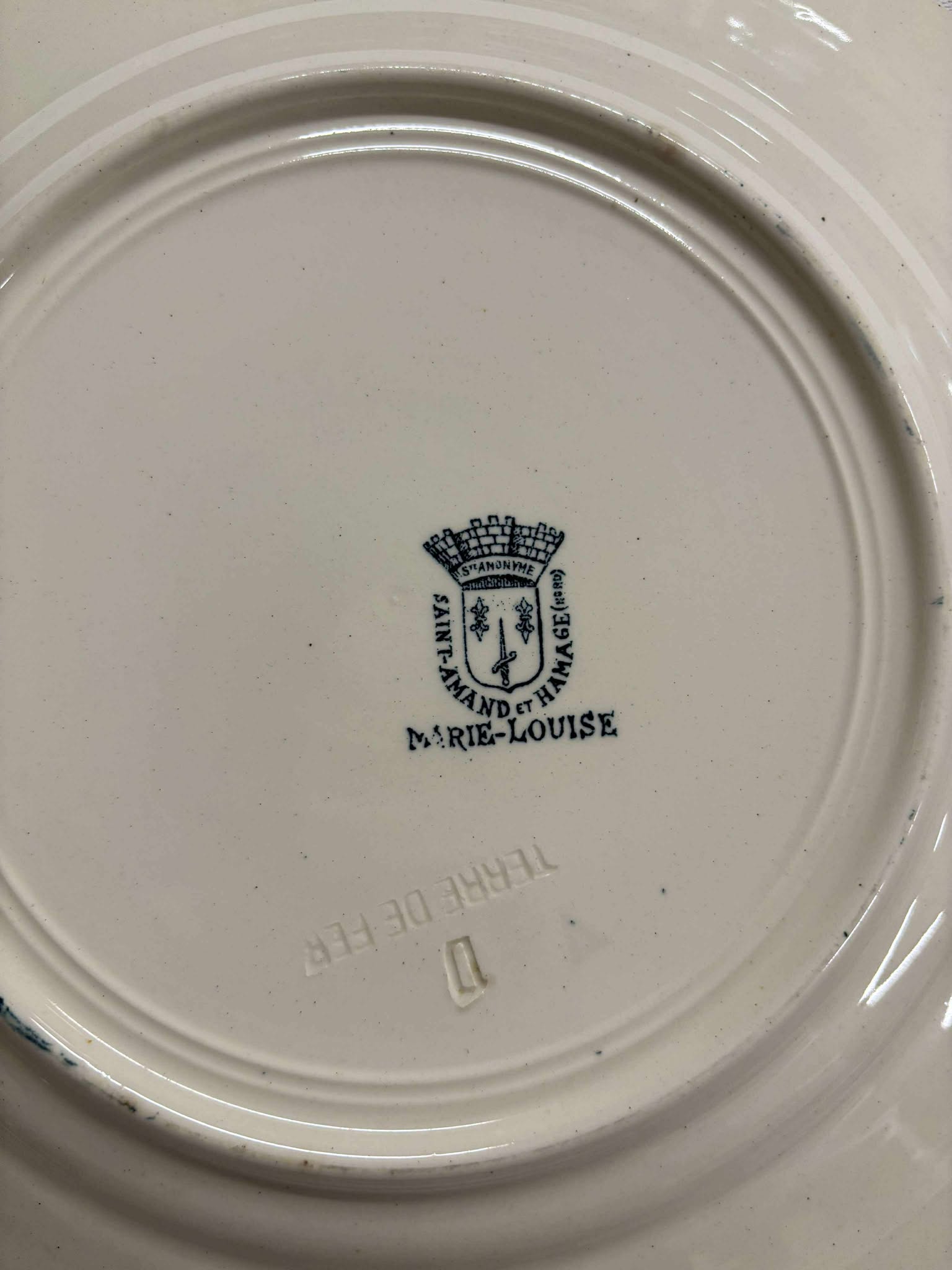 Tallerken Marie-Louise FRFAPO12 - Billede 2