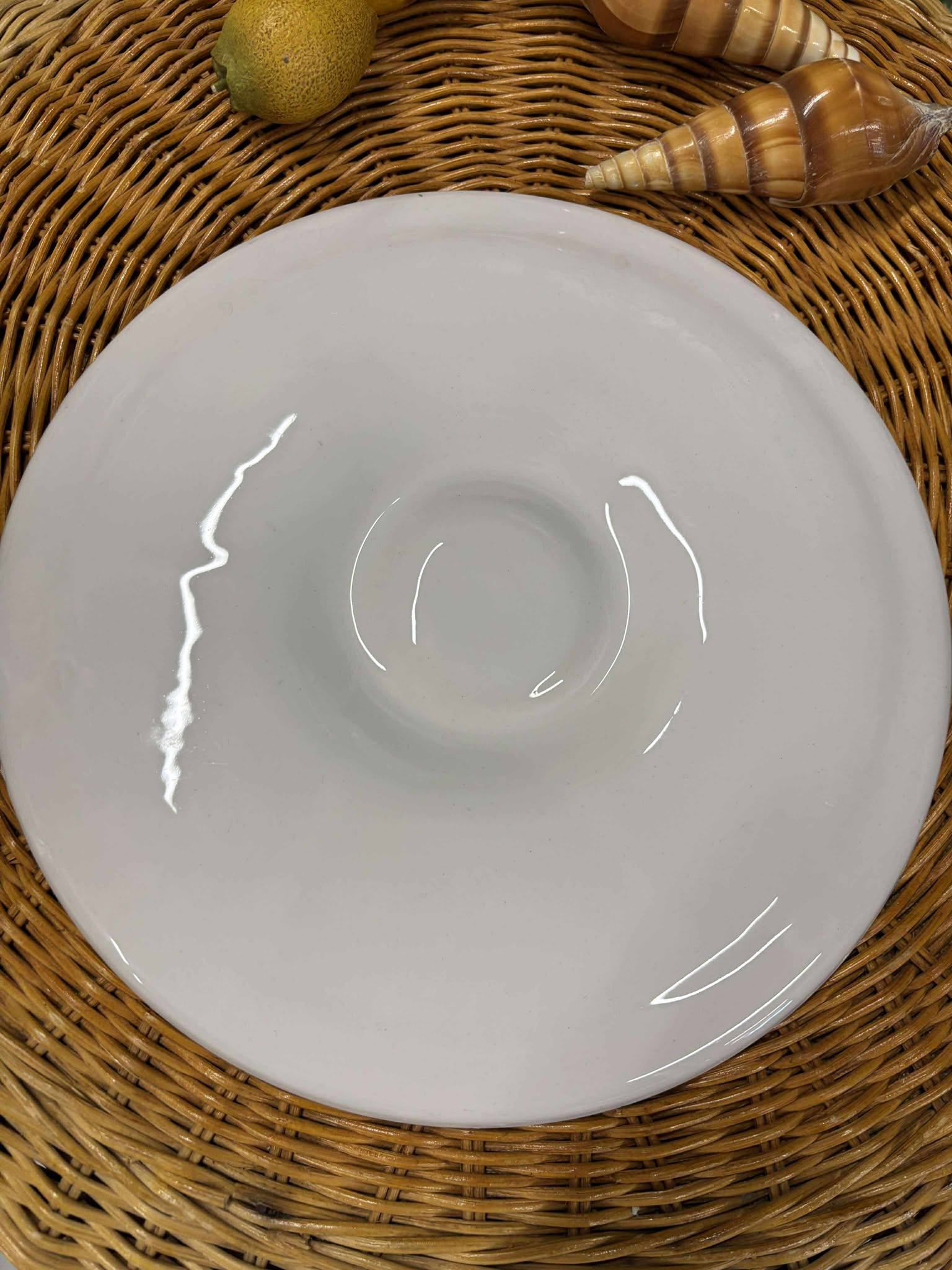 Østers muslinge tallerken ØT18 - Billede 2