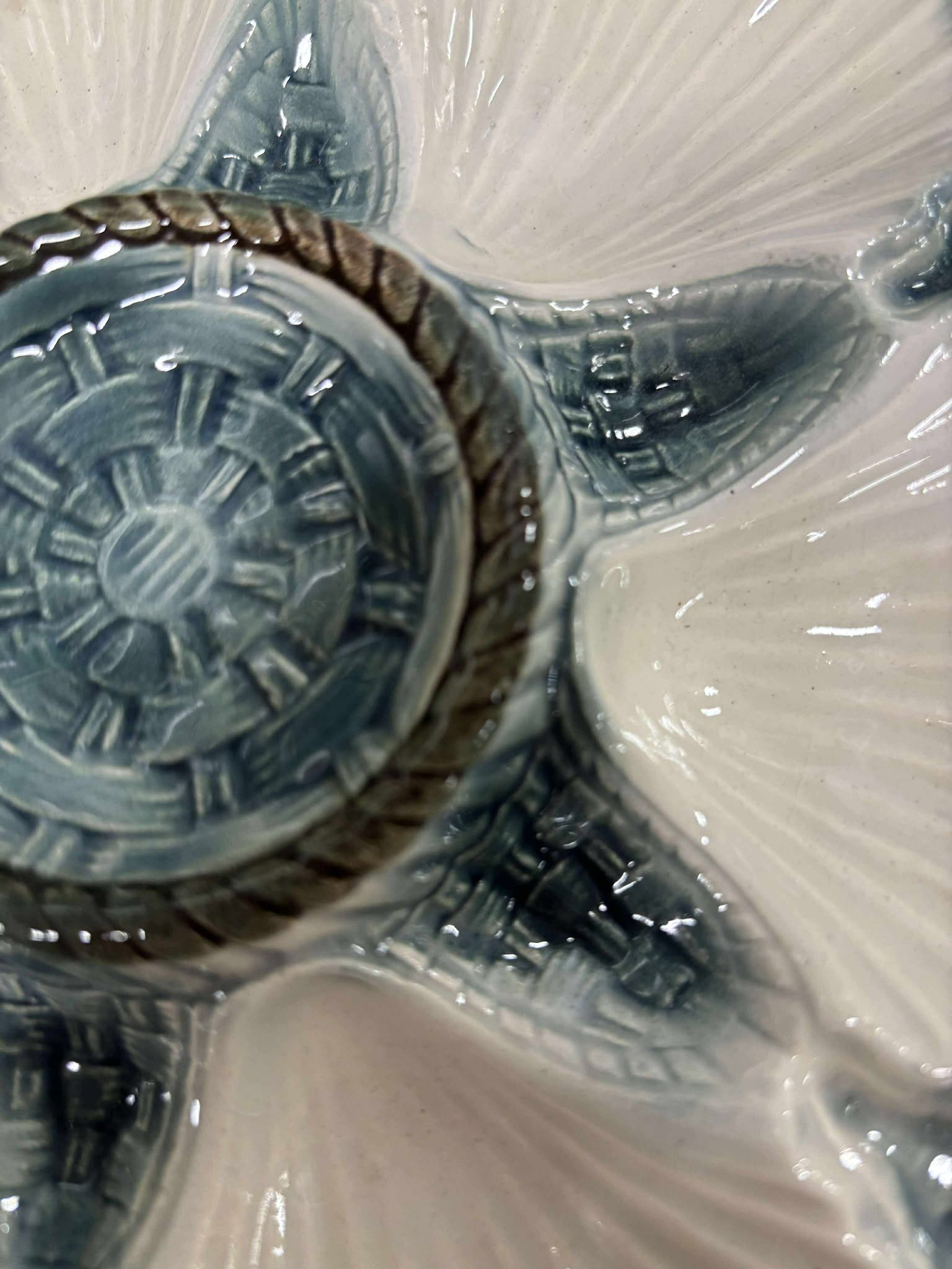 Østersfad dueblå ØSF6 - Billede 2