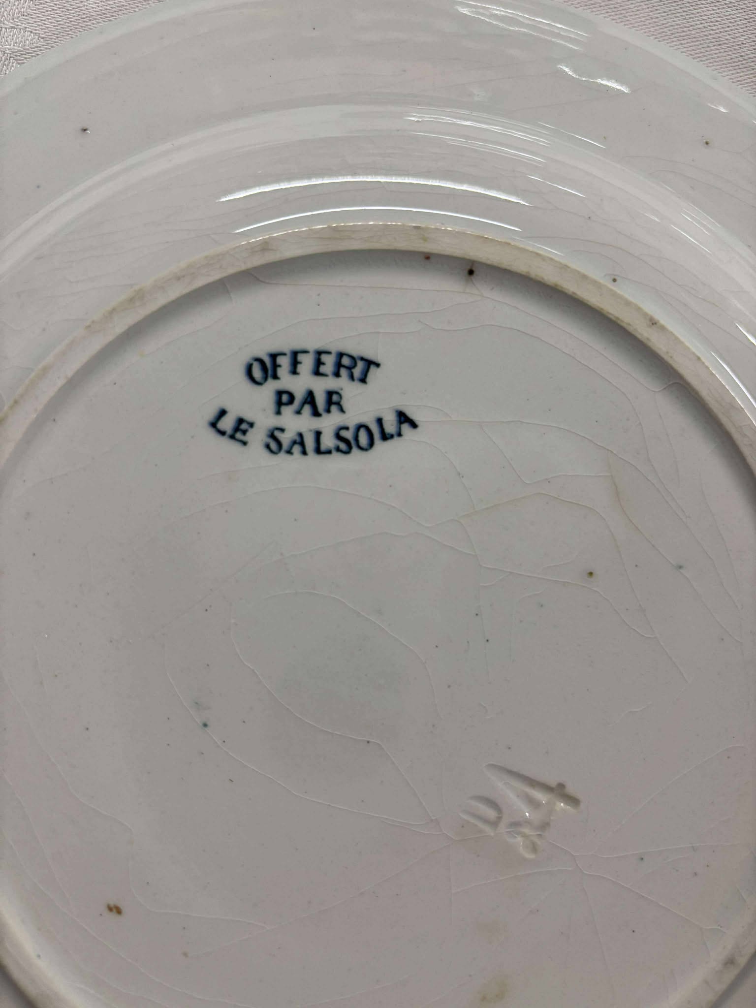Tallerken Offert par Le Salsola FRFAPO2 - Billede 2